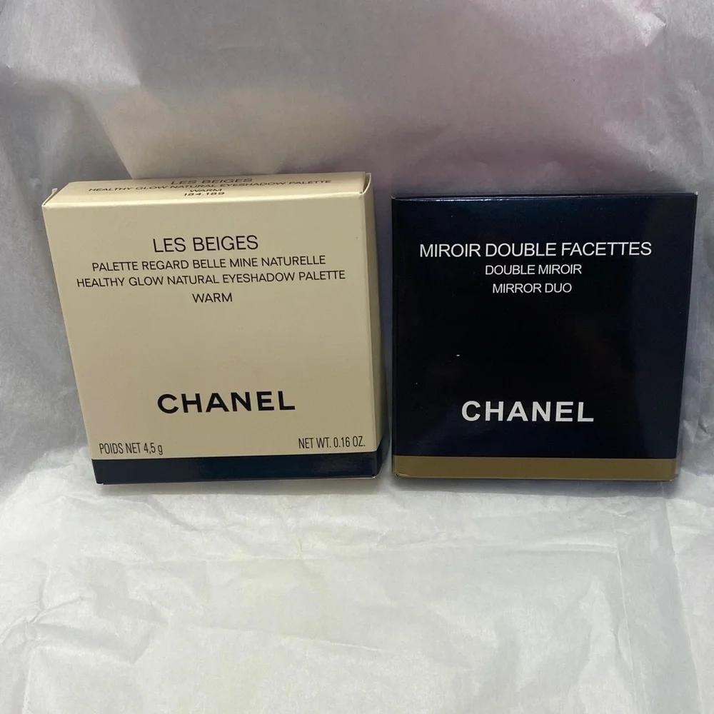 CHANEL Les Beiges—WARM Natural Eyeshadow and Mirror Set
